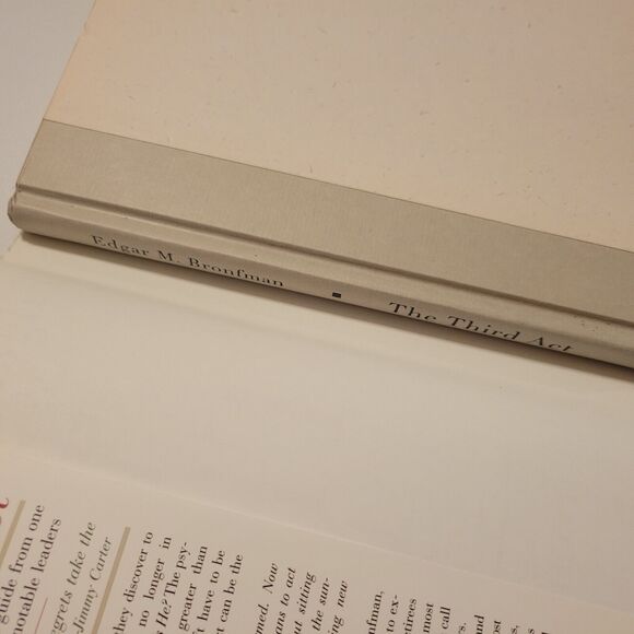 The Third Act : Reinventing Yourself after Retirement Hardcover - Picture 4 of 8